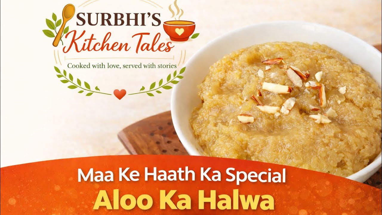 Maa Ke Haath Ka Aloo Halwa 😍 | Vrat Special Sweet Recipe | Quick & Easy Recipe ♥️ #maa 