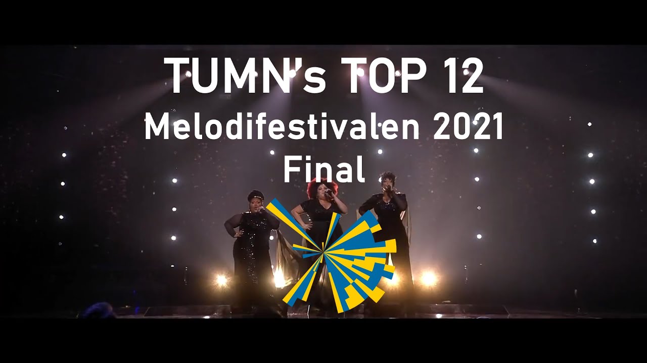 My TOP 12 || Melodifestivalen 2021 - Final || Swedish National Selection