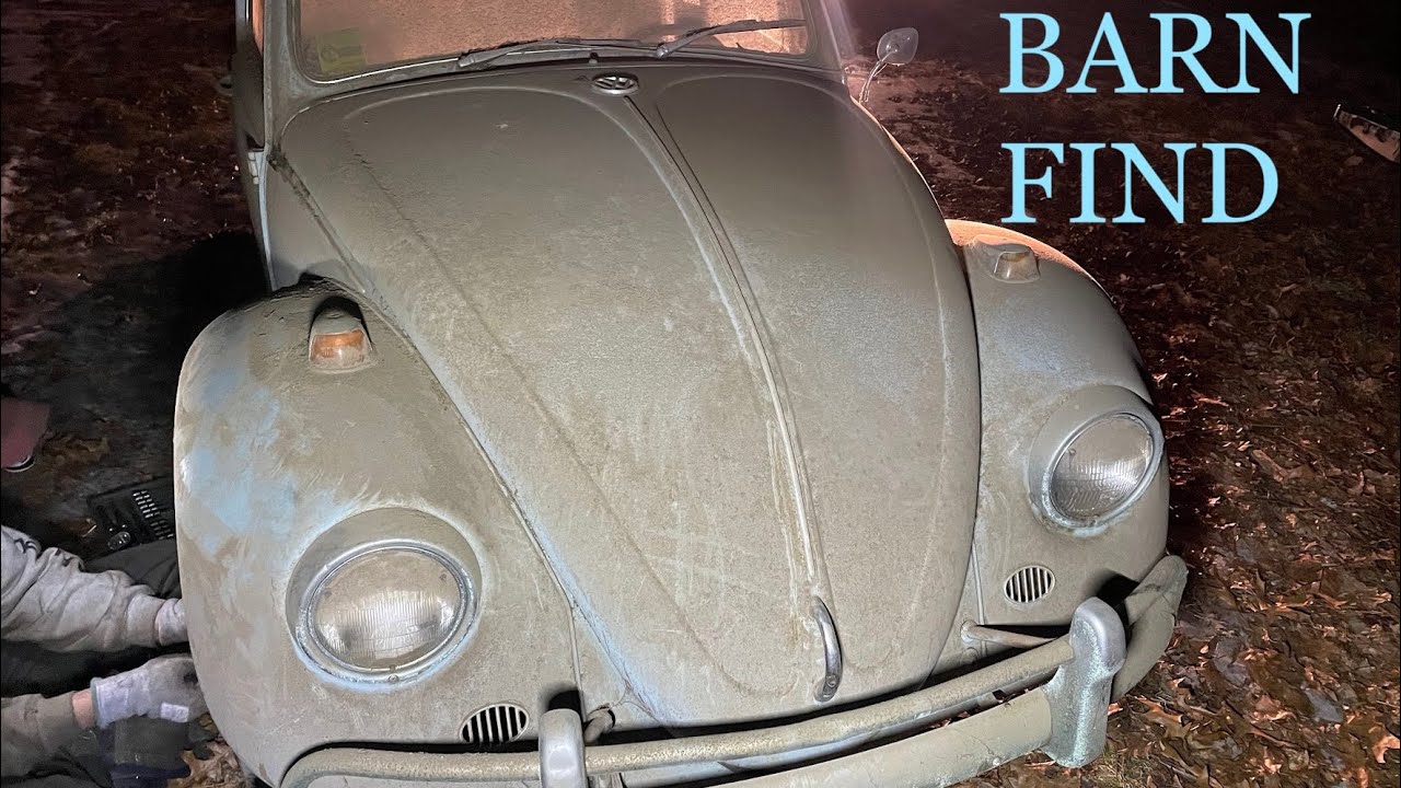 Will it Run and Drive? Forgotten 1967 Vw Beetle Found - First Start in Years!