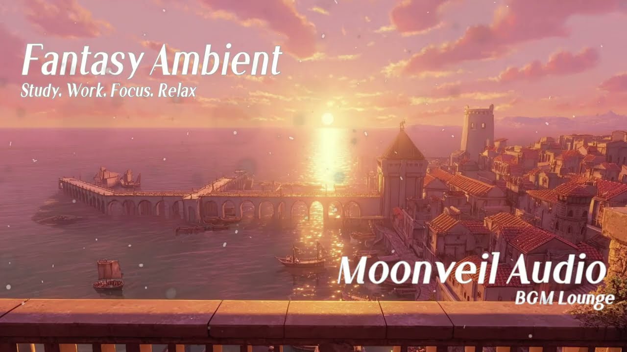 🌅[Fantasy BGM] 모두가 떠난 후 다시 시작된 엘프의 여행｜하루를 여행처럼 만드는 음악｜Quiet Sunset Fantasy Ambient for Deep Focus