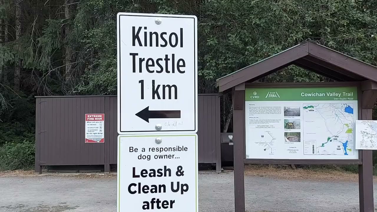 Puente Kinsol Trestle, Isla de Vancouver Canadá 🇨🇦 2022