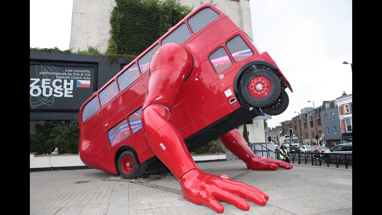 David Cerny sculpture work extended