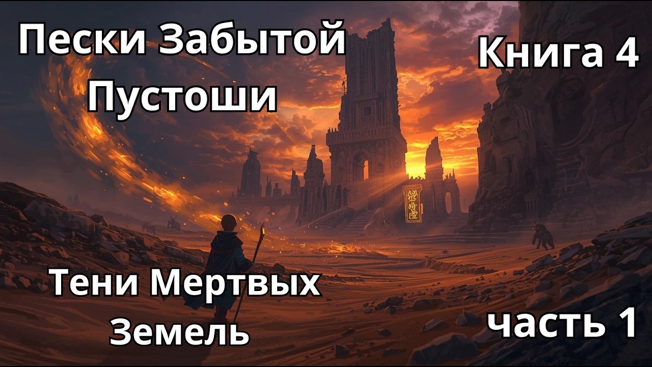 Аудиокнига | Пески Забытой Пустоши | Книга 4 | Часть 1 | Тени Мертвых Земель | Попаданцы, Фэнтези