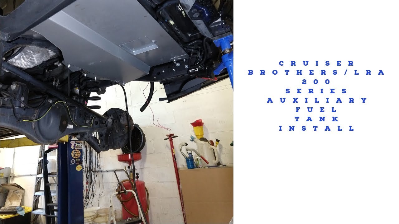 200 Series Auxiliary Fuel Tank Install