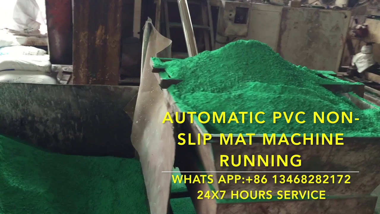 China PVC non slip mat extruder machine, Plastic anti slip bath mat extrusion line
