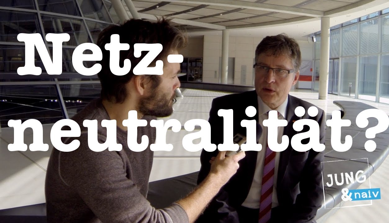 Sorgt die gro&szlig;e Koalition f&uuml;r die Netzneutralit&auml;t? - Jung & Naiv bei CDU & SPD