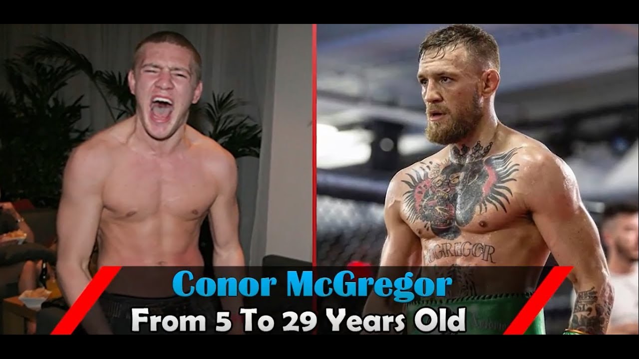 Conor McGregor  Transformation    From 5 To 29 Years Old