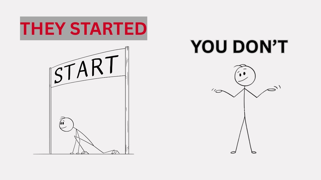 Someone Less Talented Than You Is Winning… Here’s Why #stickfigure #mindset