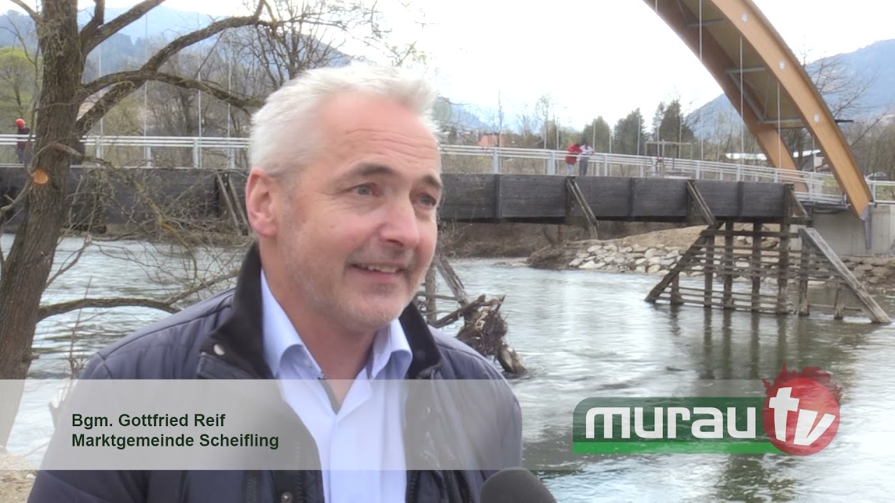 Erfolgreicher Bauabschluss des neuen Murstegs in Scheifling