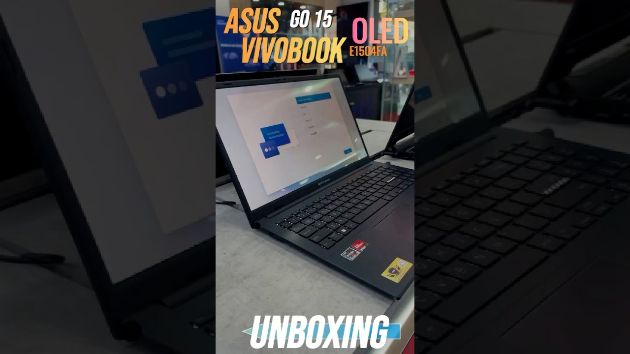 UNBOXING: Asus VivoBook Go 15 OLED, #E1504FA #AMD #ryzen5 #oleddisplay #asus #asuslaptops