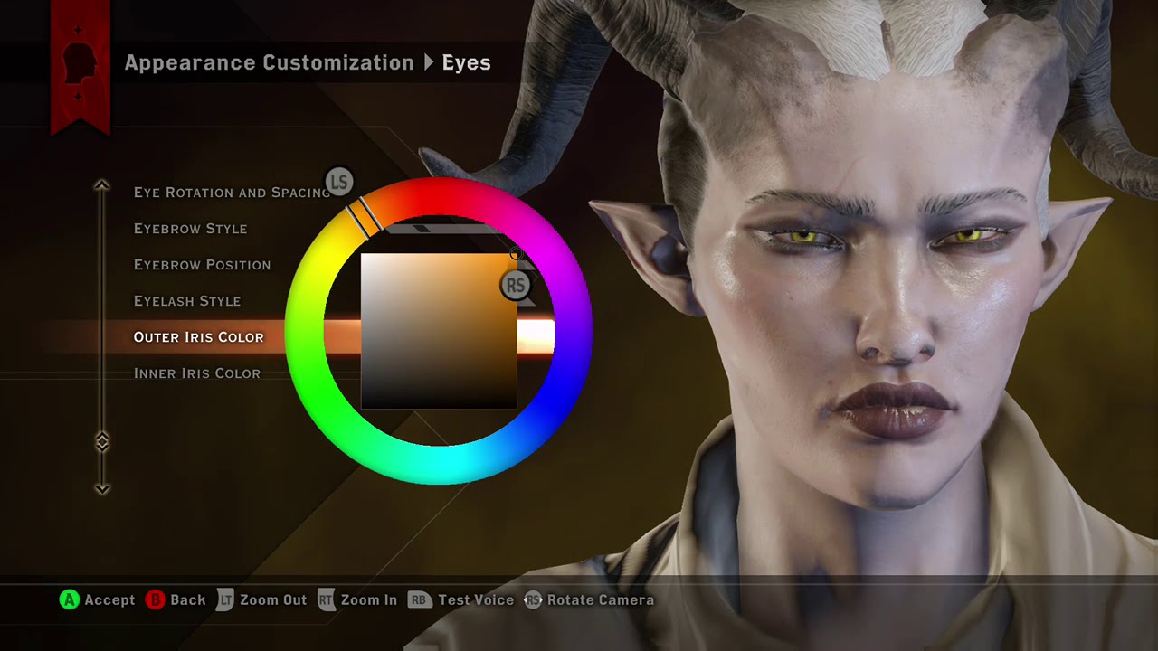 Dragon Age: Inquisition || Qunari sliders Adaar || Rivali