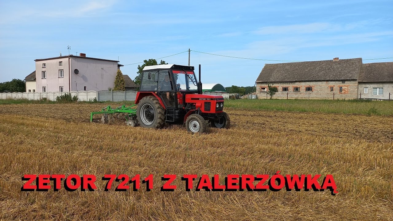 Wakacyjne talerzowanie 2025 z Zetorem 7211!