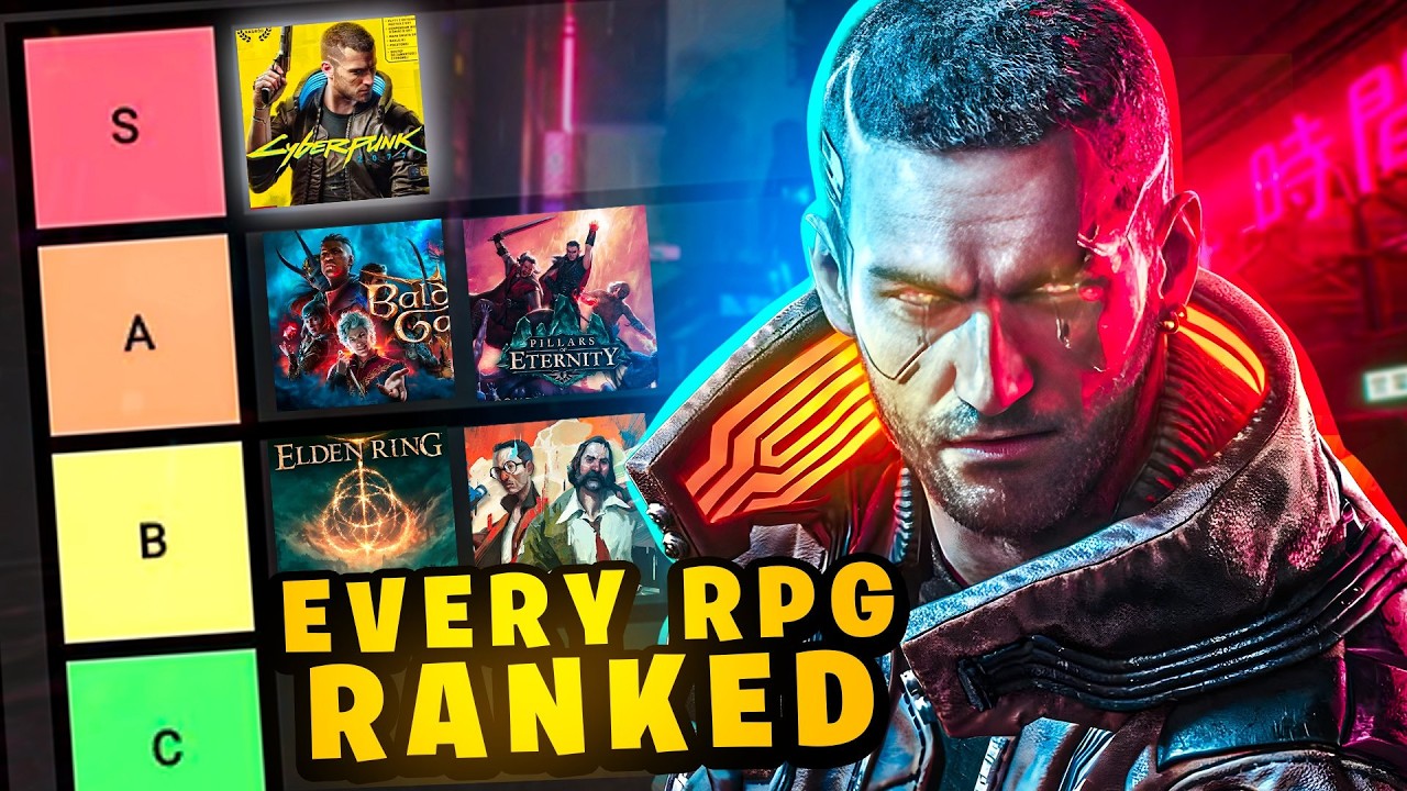 Ranking Every RPG I've Played - Controversial and Unique Takes