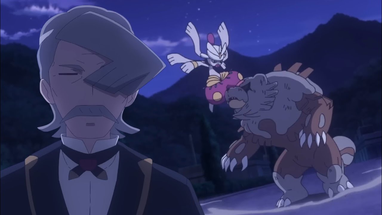 Ursaluna Vs Mega Medicham - Pokemon Horizons AMV 