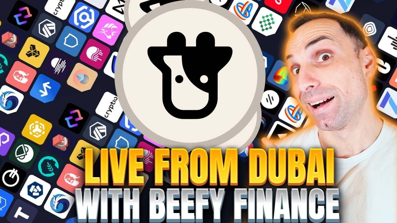 LIVE INTERVIEW FROM DUBAI WITH BEEFY FINANCE IN TOKEN 2049 / HOT UPDATES