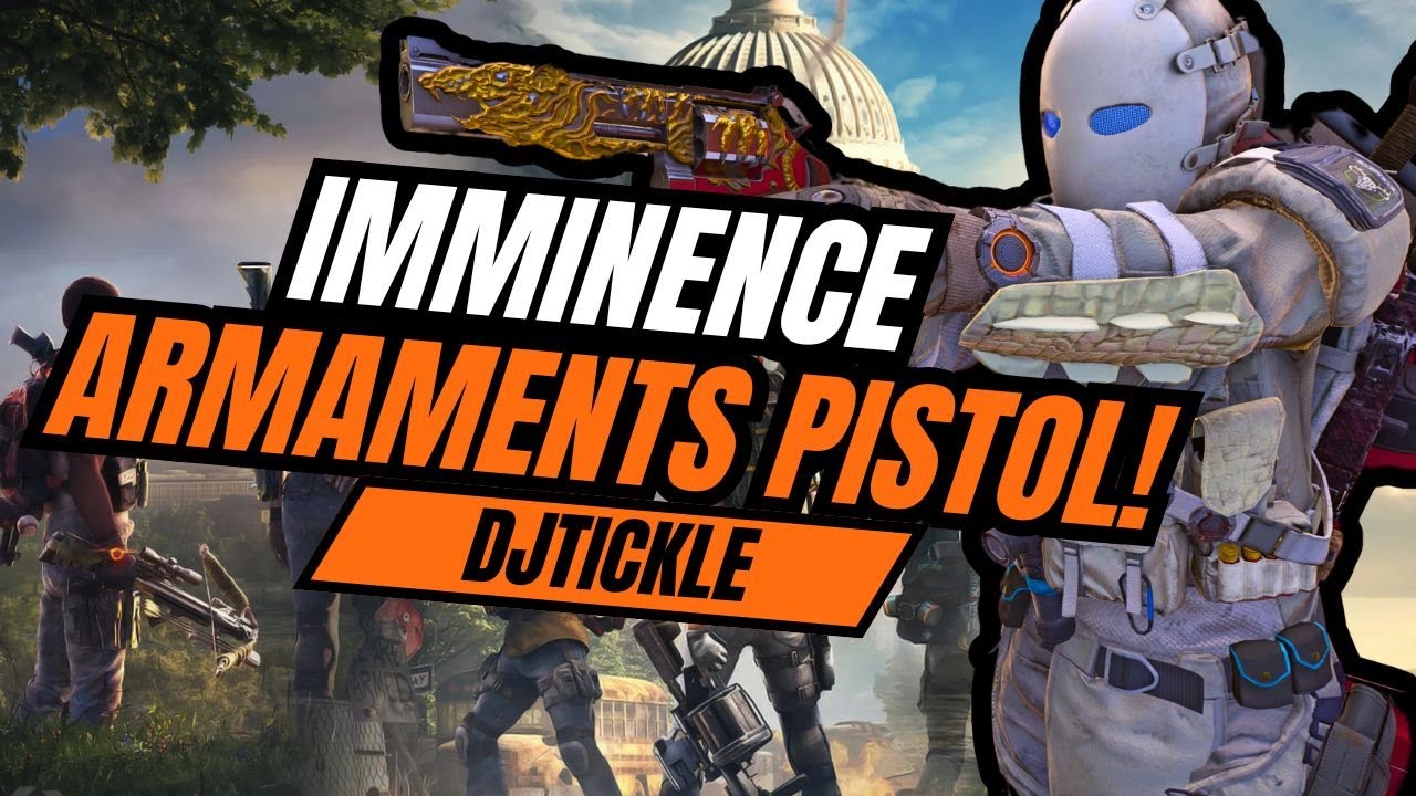 IMMINENCE ARMAMENTS PISTOL BUILD! ONE SHOT LEGENDARY! #TheDivision2