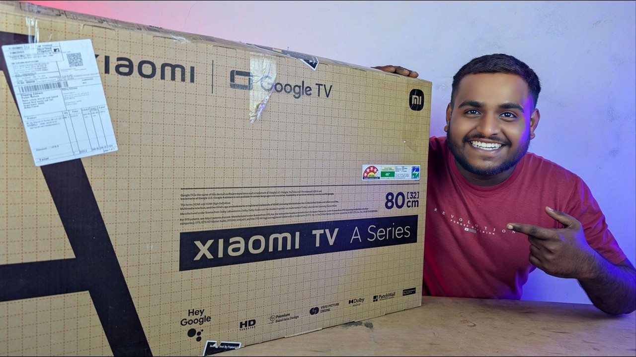 Xiaomi A Series 80, Unboxing & Setup – Budget King or Hype? Full Review! 32inch LCD 🔥