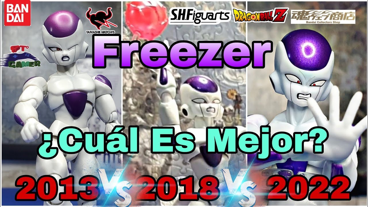 SH Figuarts ¿Cuál Es Mejor? Freezer Cuarta Forma V1 2013, V2 2018 o V3 2022 | Diferencias y Más