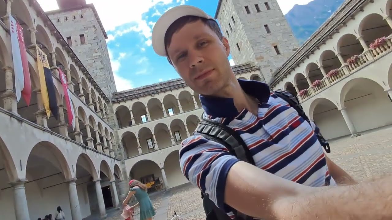 Brig, Switzerland: Fun at Hotel Olympica and Mysterious Castle