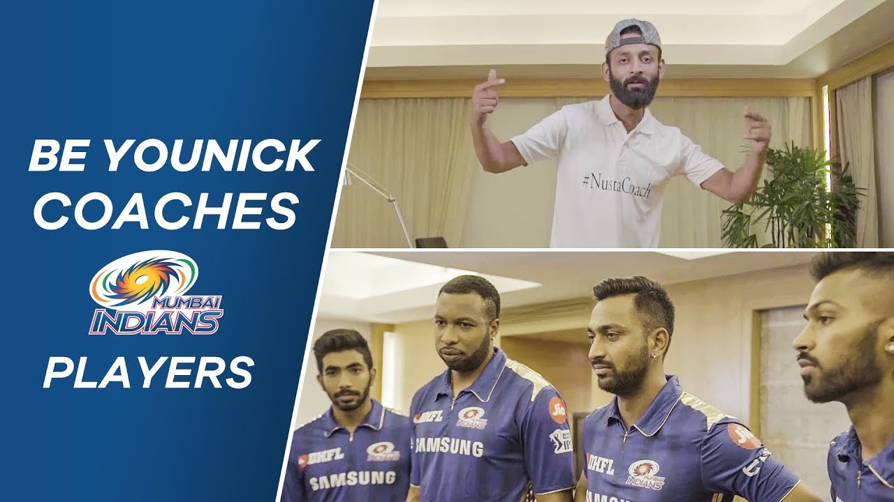 Be YouNick Coaches Pollard, Bumrah, Hardik & Krunal Pandya | Mumbai Indians