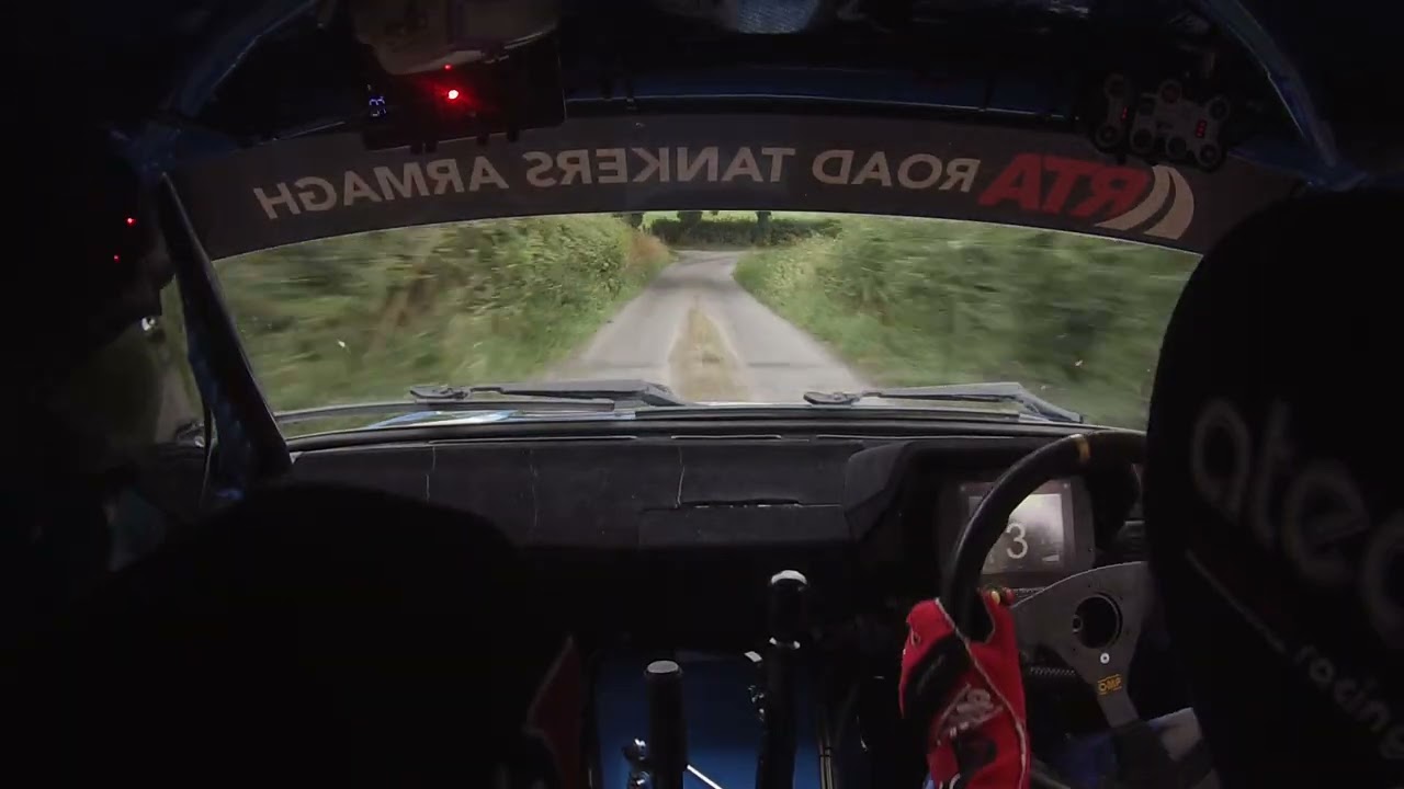 Jason Black & Karl Egan - Loughgall Stages Rally 2023 - Stage 6