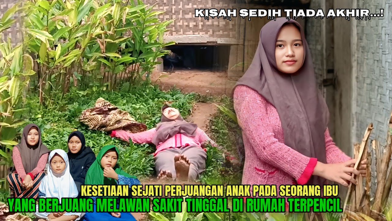 KISAH SEDIH❗PERJUANGAN ANAK PADA SEORANG IBU YANG BERJUANG MELAWAN SAKIT TINGGAL DI RUMAH TERPENCIL