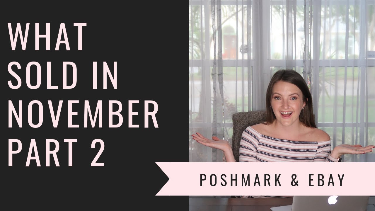 What sold in November on Poshmark & Ebay - Part 2