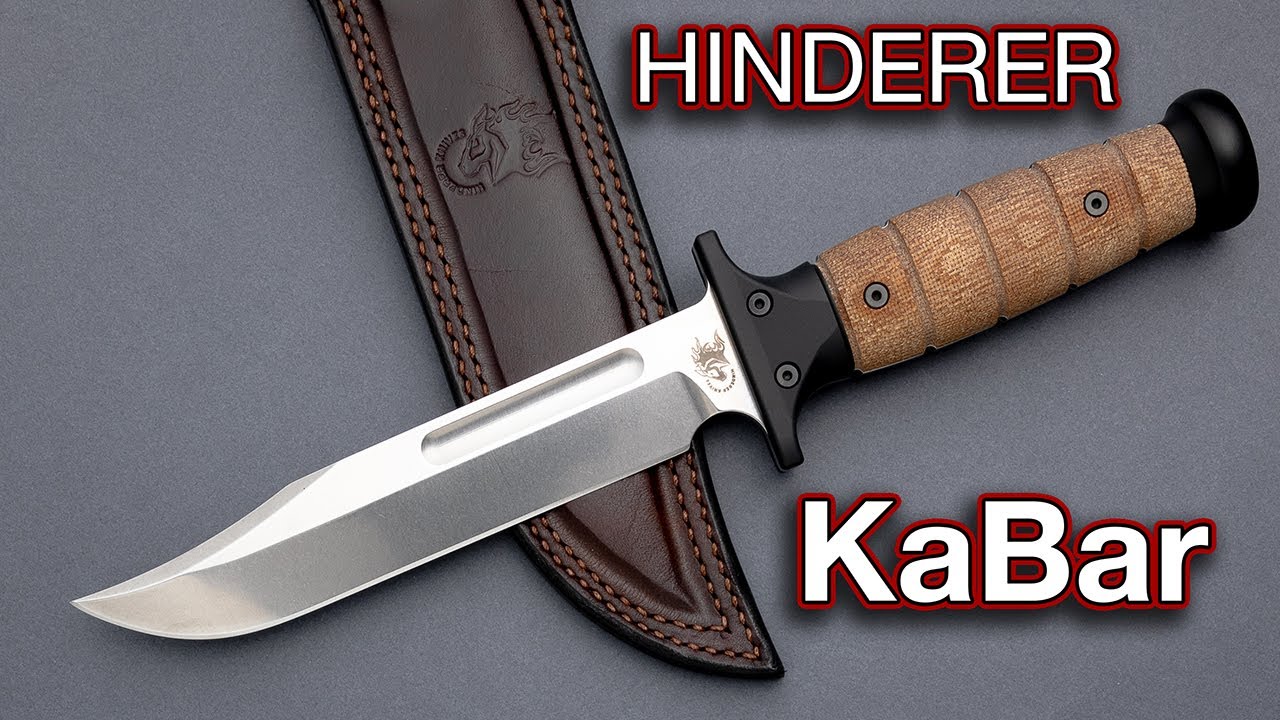 Hinderer KaBar - Fixed Blade Unboxing and First Impressions