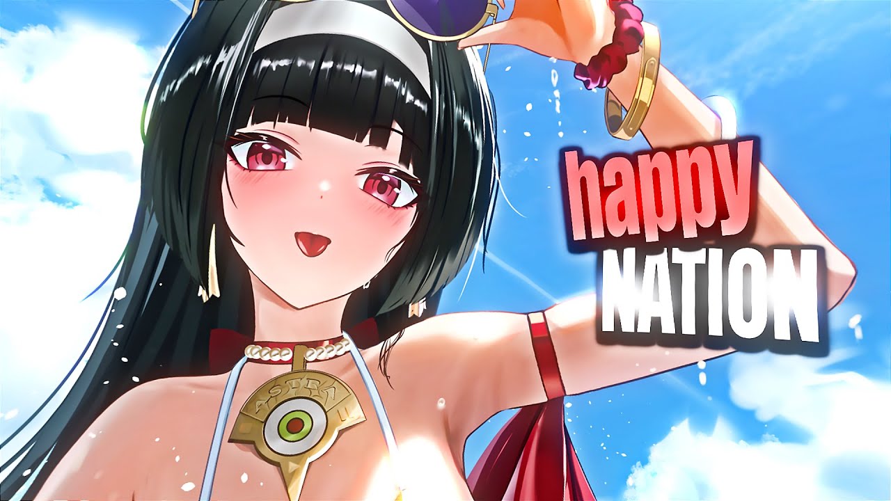 Nightcore - Happy Nation (Lyrics)