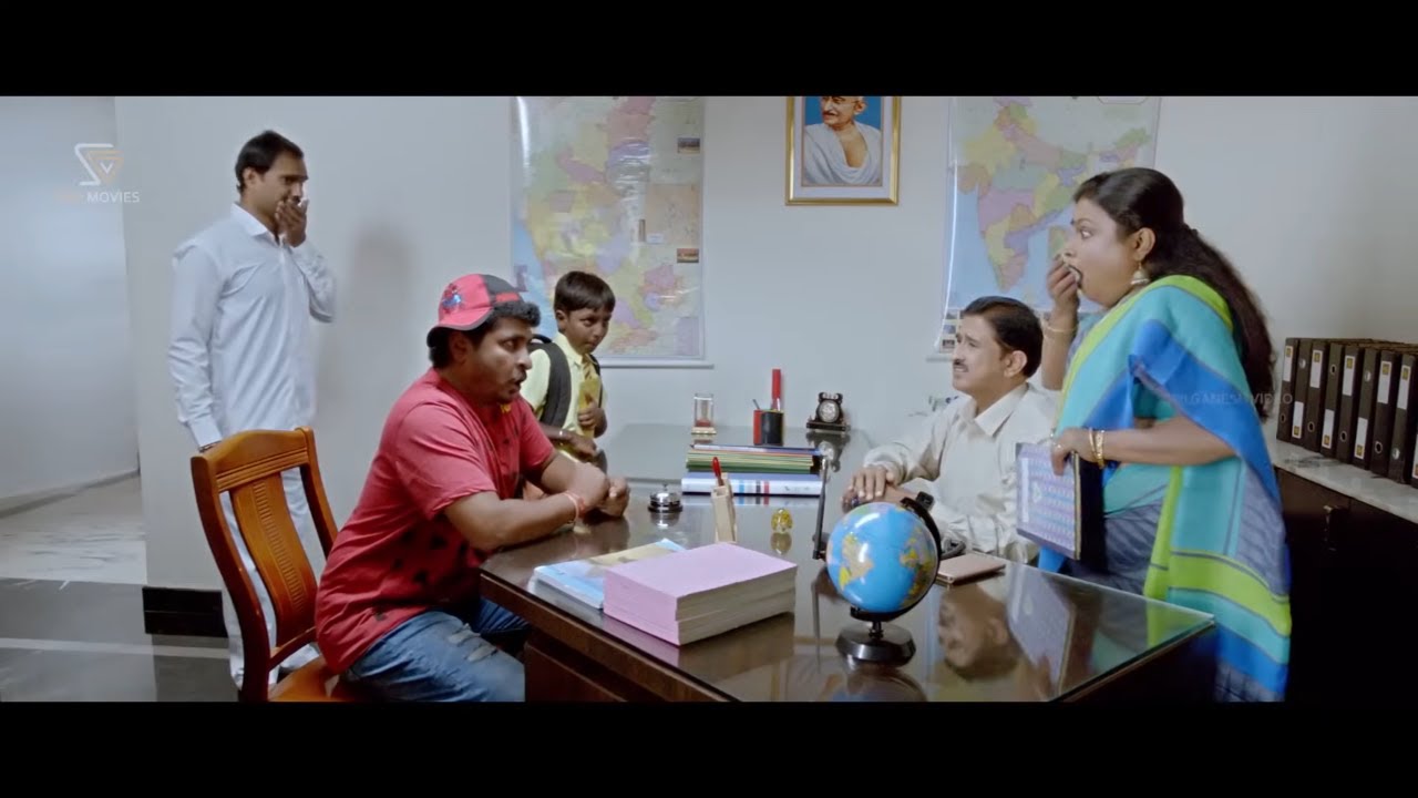 ಪ್ರಿನ್ಸಿಪಾಲ್ ಮತ್ತು ಟೀಚರ್'ಗೆ ಹೊಡೆದು ಬಂದ ಕುರಿ ಪ್ರತಾಪ್ Best Comedy Scene | Tarak Kannada Movie Part 05