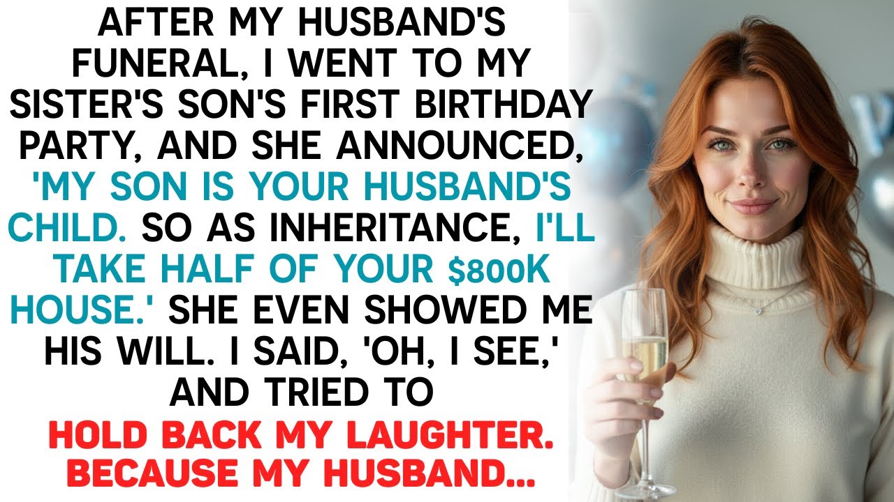 After My Husband'S Funeral, Sister Revealed That Her Son Was My Husband'S Child And Showed His Will.