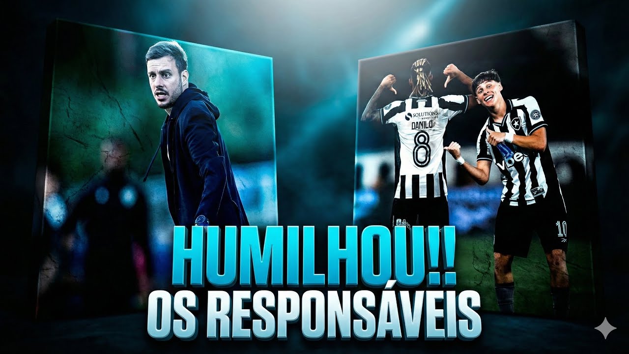 FOI UMA REAL DESTRUIÇÃO! O Botafogo de Martin Anselmi simplesmente ENGOLIU o time do Tite