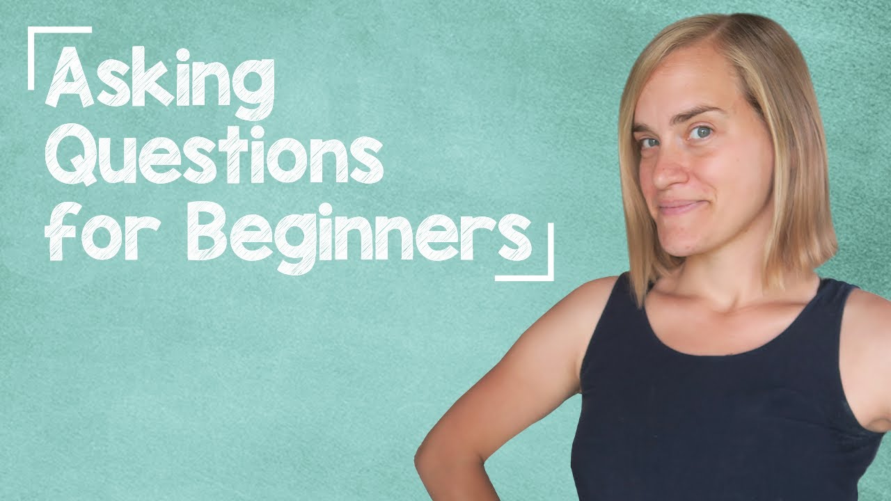 Learn How to Ask Questions with Regular Verbs in German - A1 [with Jenny]