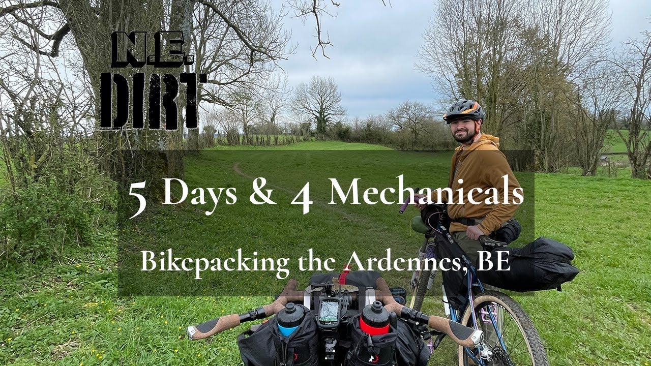 We had 4 mechanicals in 5 days, while bikepacking the Ardennes in Belgium
