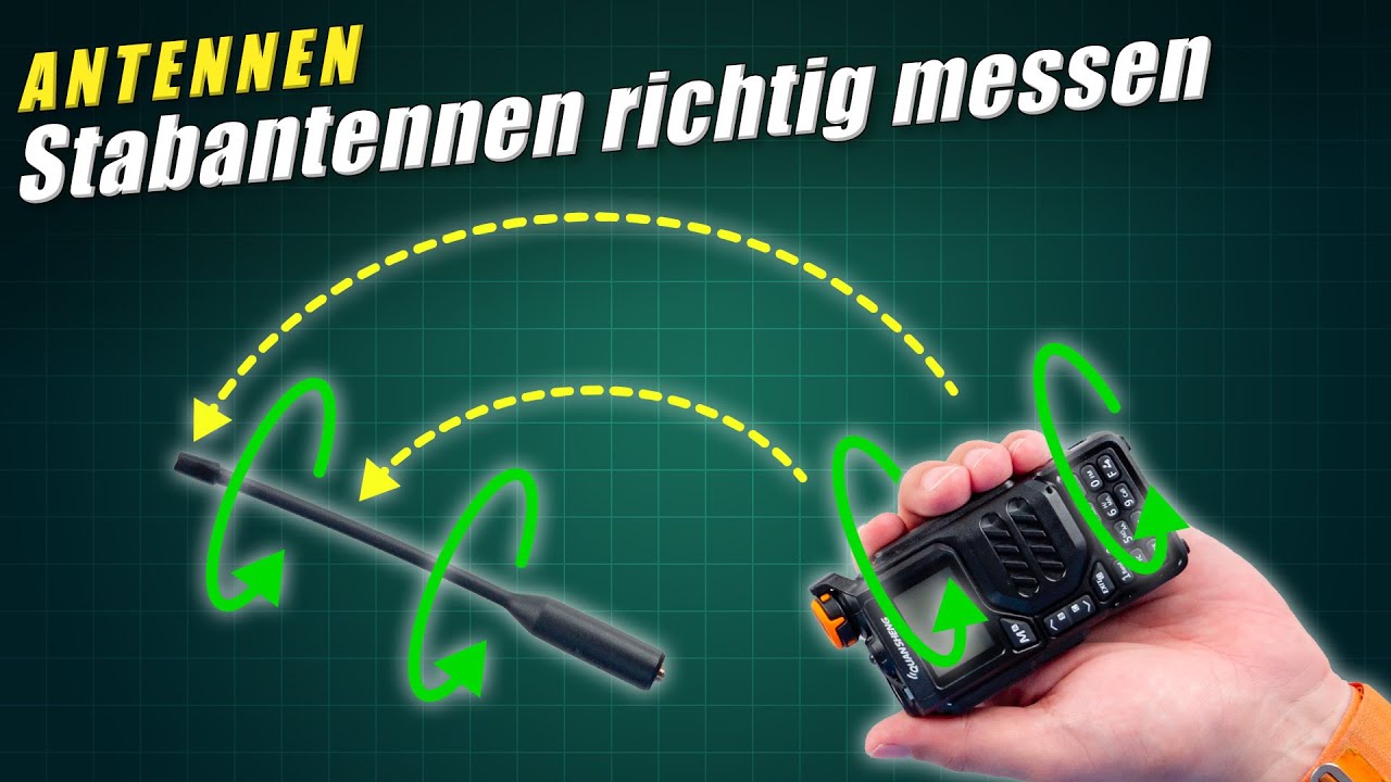 Stabantennen Handfunkgeräte 📡 Verstehen & richtig messen