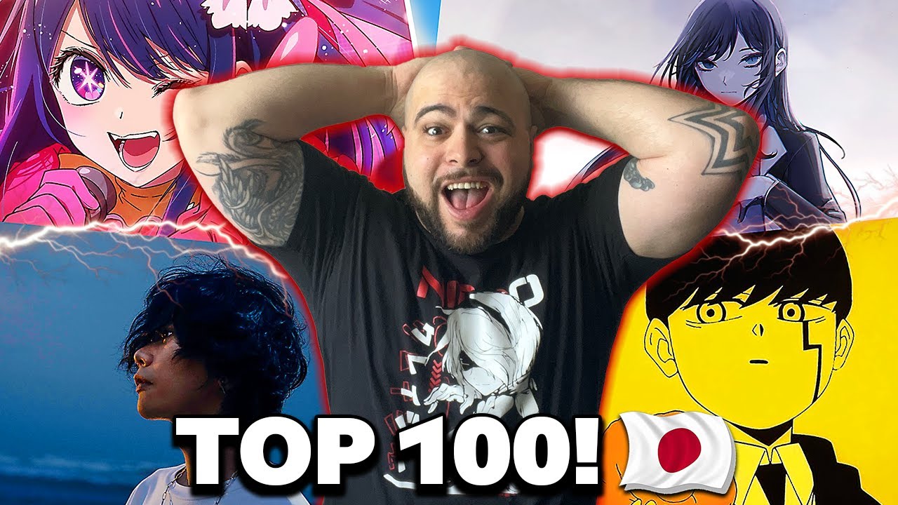 BALD American Reacts to THE TOP 100 SONGS IN JAPAN🔥