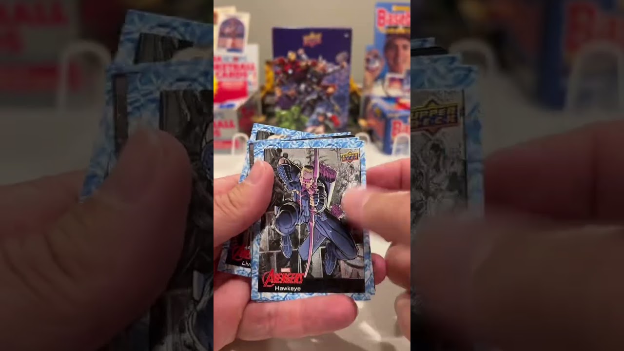 Avengers Trading Cards. 