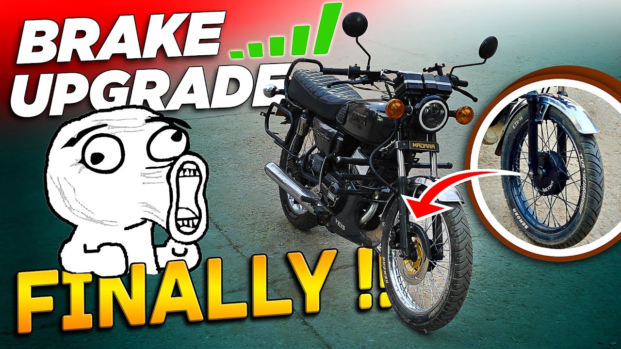 Disc Brake Setup in RX100 | Is It Worth the Effort ?