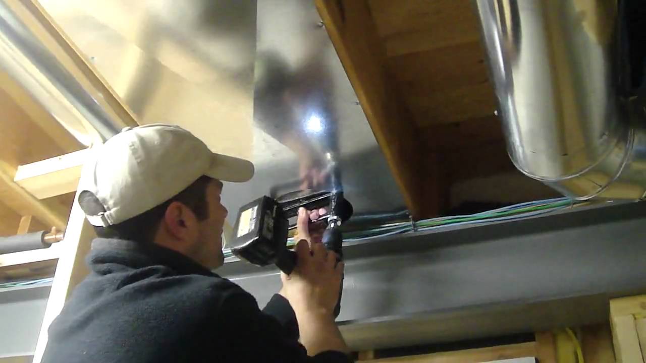 Installing Return Air Duct