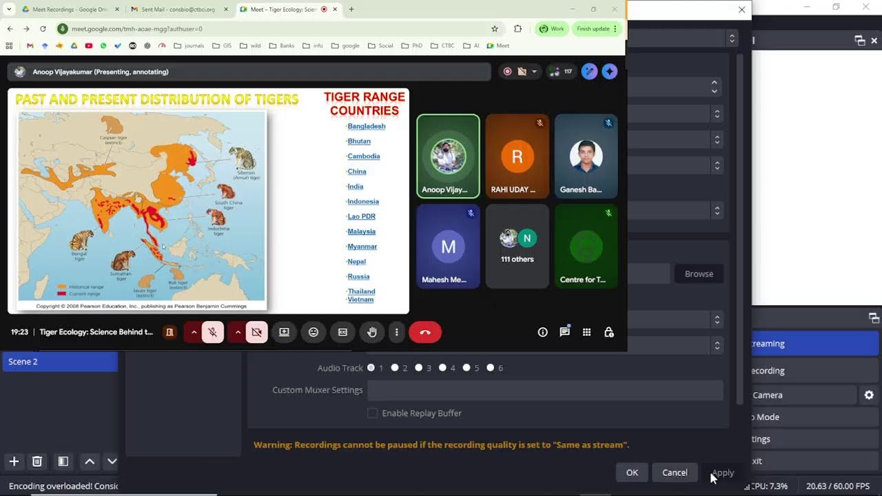 CTBC Centre For Tropical Biodiversity Conservation Live Stream