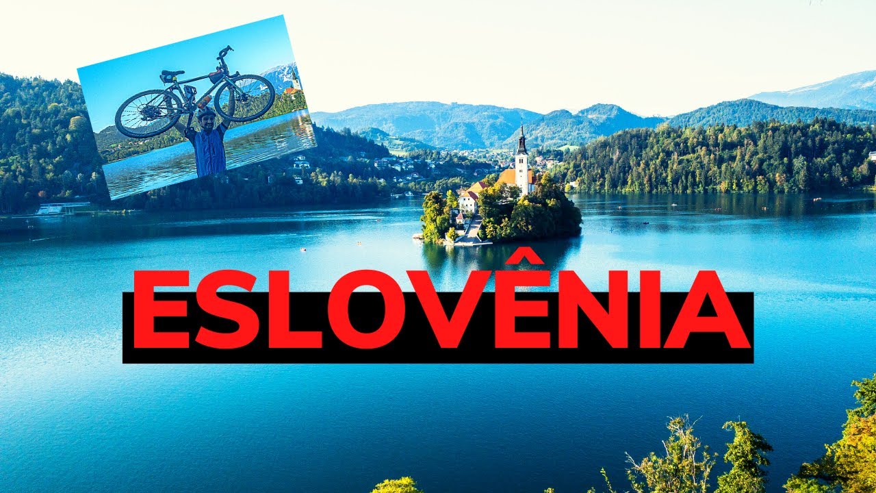 Passeio de bicicleta na Eslovênia