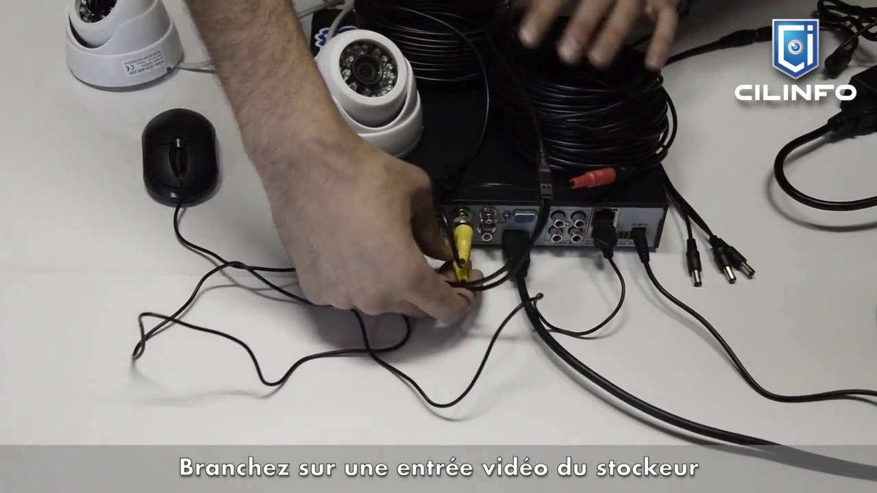 Tutoriel: installation d'un système vidéo surveillance par www.cilinfo.fr