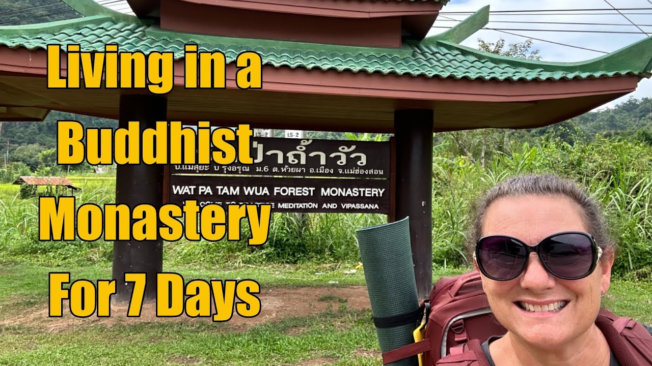 Жизнь в тишине в буддийском монастыре в течение 7 дней — лесной монастырь Ват Па Там Вуа