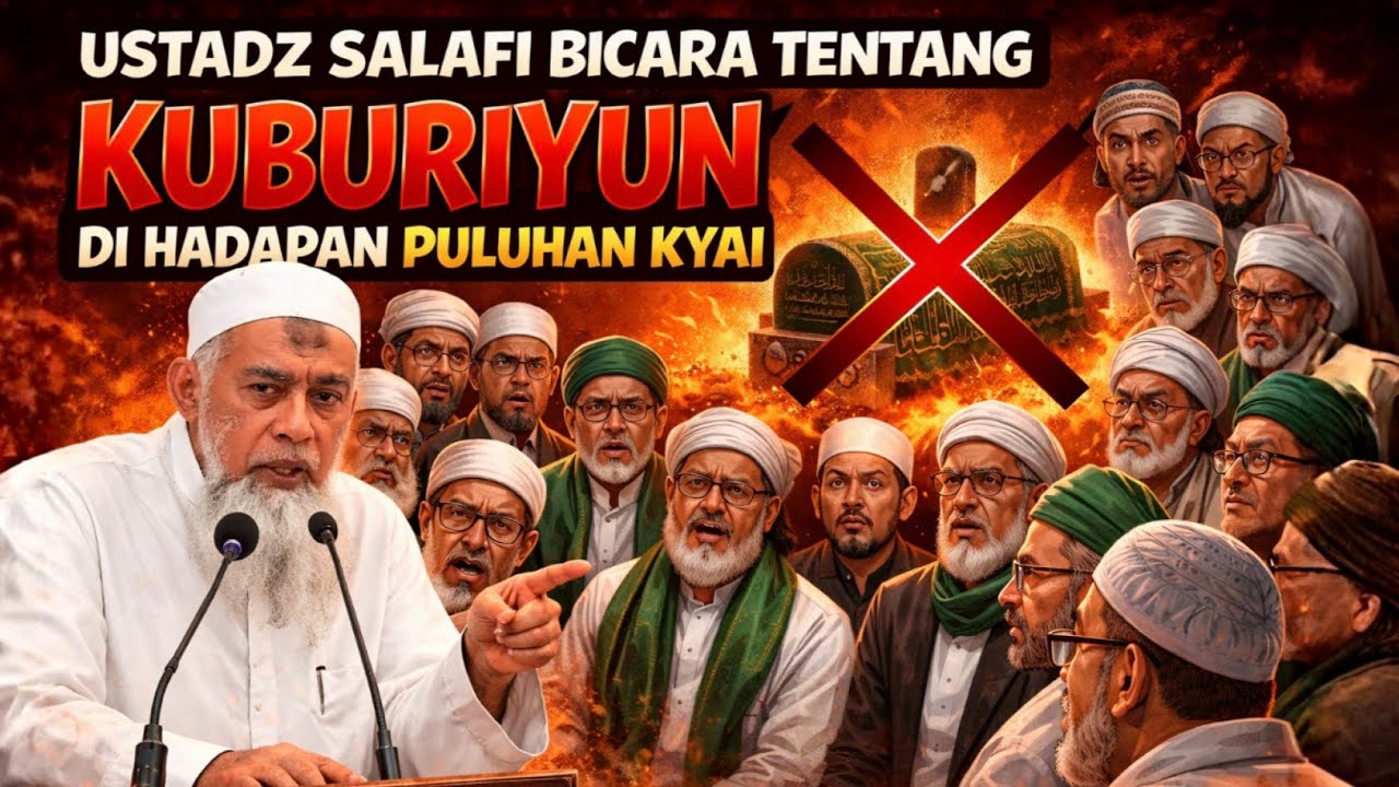 Ketika ustadz yazid bicara tentang kuburiun di hadapan ratusan kyai di MUI #ustadzyazid 