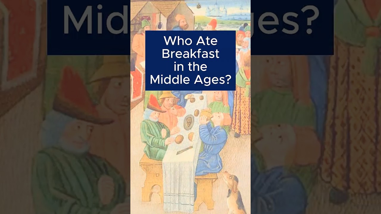 Remembering the care free days of eating breakfast in the Middle Ages.