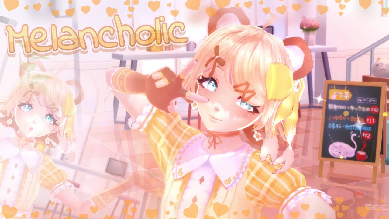 【MMD · VROID】  Melancholic (Junky Ft. Rin Kagamine )