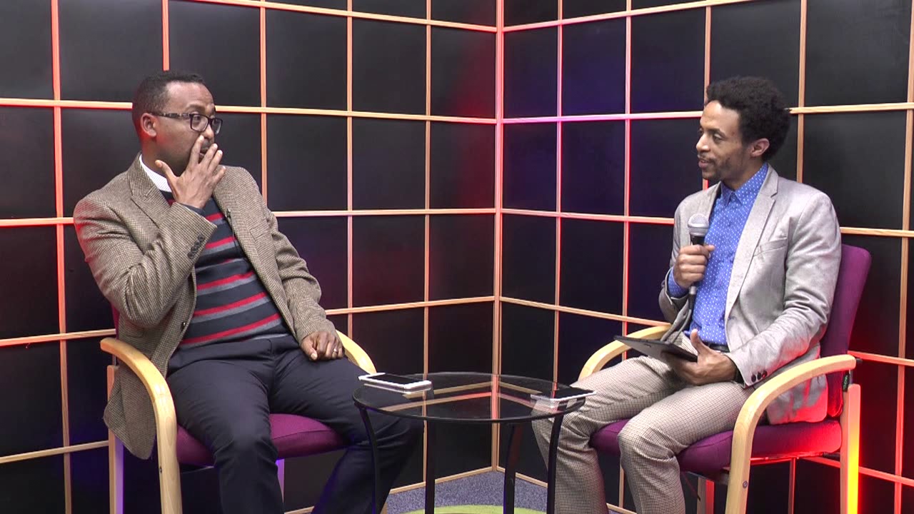 4:12 Amanuel Fisseha with Zelalem Abebe, Regional Secretary IFES-EPSA