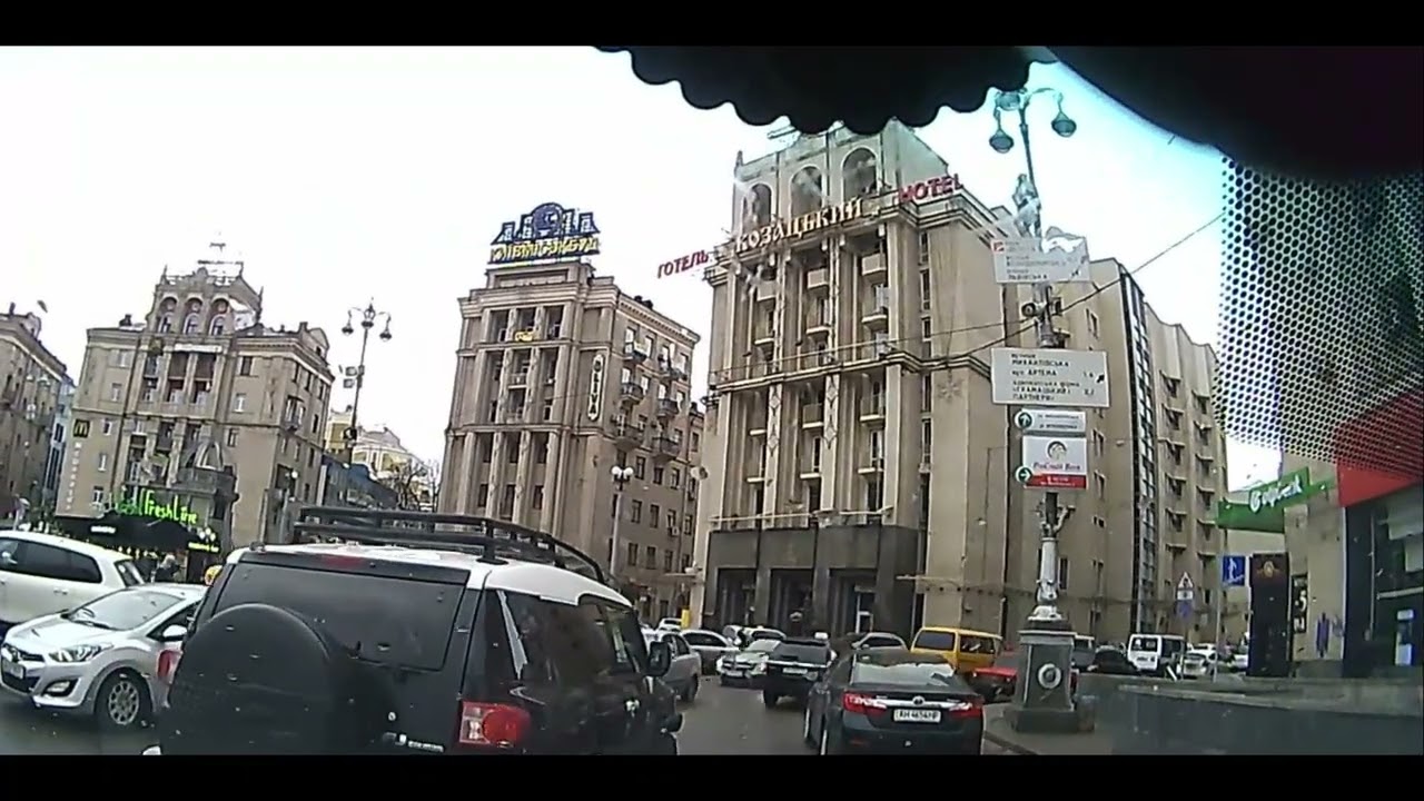 Киев Хрещатик Михайловская пл.