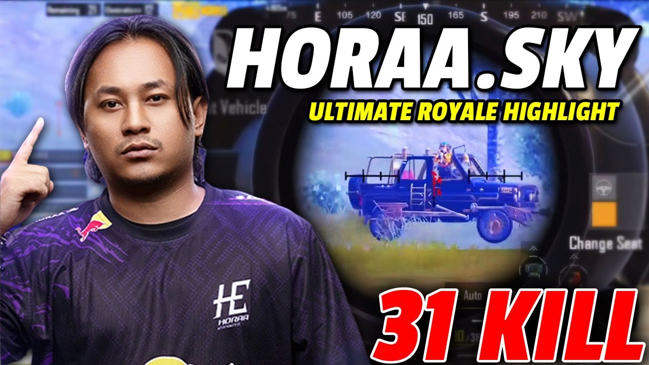 PUBG Mobile Nepal : HORAA.SKY Ultimate Royale Highlight