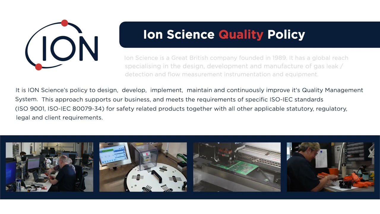 ION Science quality statement 2022
